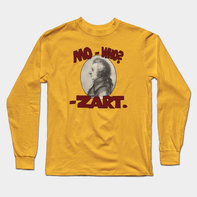 Mozart Long Sleeve T-Shirt by TenomonMalke